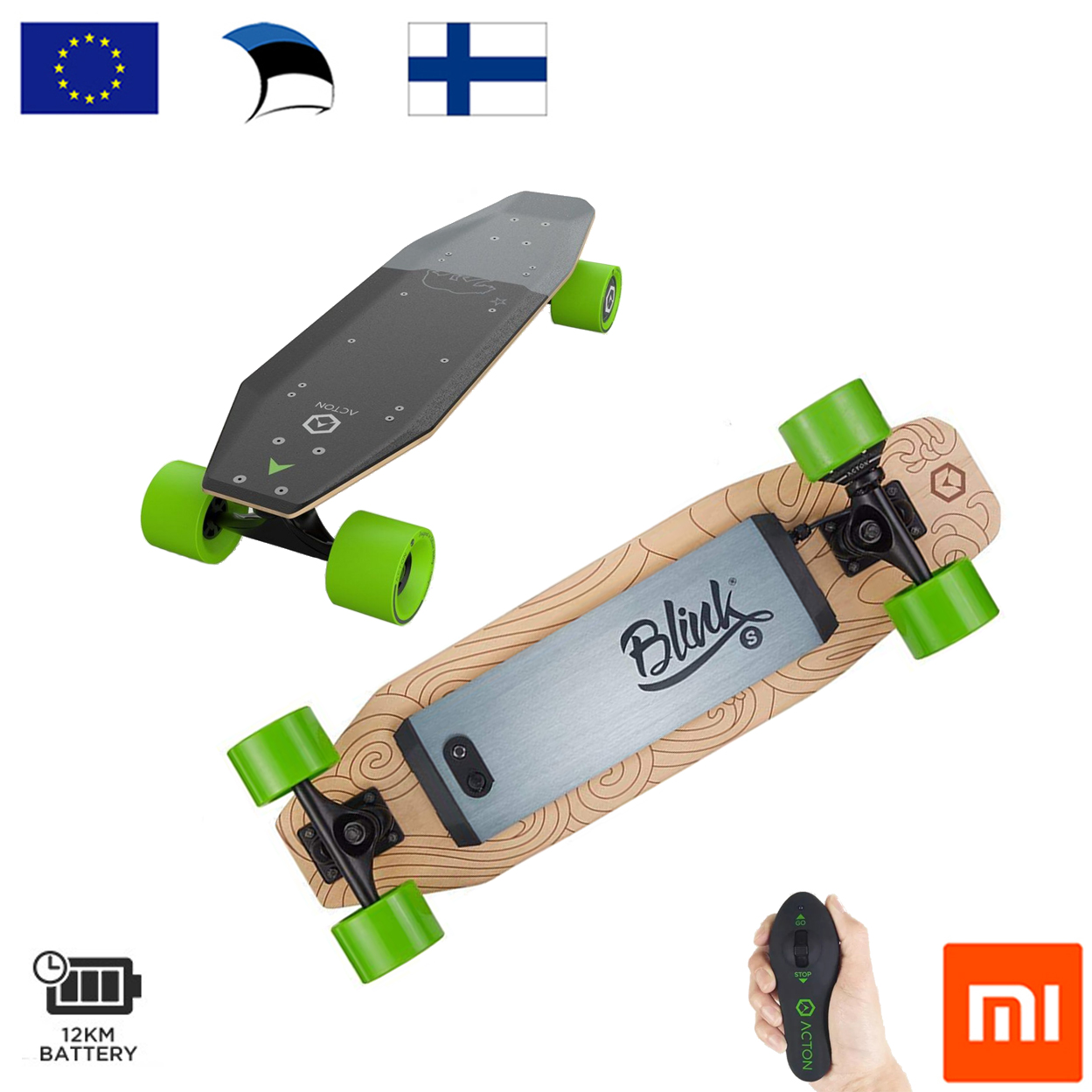 trommel stikstof Pretentieloos Xiaomi Smart Electric Skateboard - Xiaomi ESTONIA - FINLAND - SWEDEN